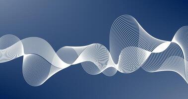 Abstract background with dynamic waves illustration presentation. vector