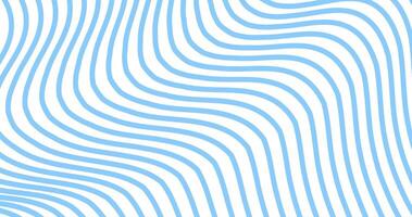 Blue wavy lines background. Abstract illustration pattern vector