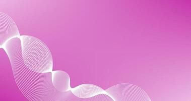 Abstract background with pink and white lines and waves. illustration. vector