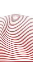 Abstract wavy, waving, billowy and undulating lines. Squiggly, squiggle lines with twist effect. Abstract background vector