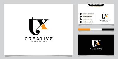 Initial TX, XT Alphabets Letters Logo Monogram . vector