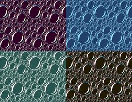 Seamless background with soap bubbles. vector