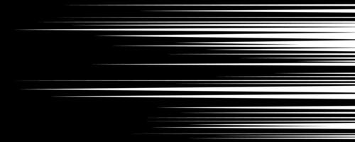Abstract image featuring dynamic black and white horizontal speed lines creating a sense of motion. The sharp contrast enhances the visual impact. vector