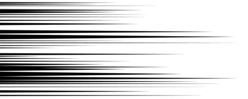 Abstract composition featuring dynamic black lines of varying thickness on white background creating sense of speed and movement with modern minimalistic aesthetic. vector