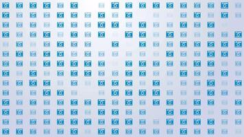 Camera Retro Icon Pattern Background Loop video