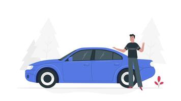 Car Animation. Smooth Motion Graphics and Visual Effects video
