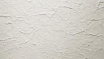Textured White Plaster Wall With Abstract Pattern Background Design Element photo