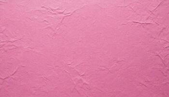 Crumpled Pink Paper Texture Background with Wrinkled Surface Design and Abstract Pattern photo