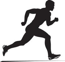 A person using battle ropes, arms performing rhythmic wave motions. vector