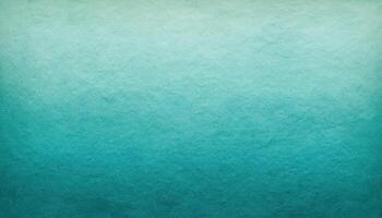 Elegant Turquoise and Teal Watercolor Wash with a Smooth Gradient on Textured Paper photo