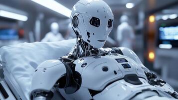Hospital of the future showcases advanced robotic patient care photo