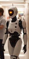 Advanced robotics in a future hospital environment photo