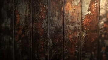 Textured wooden surface revealing time's wear and tear photo