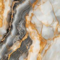 Elegant marbled surface with gold veins and rich patterns photo