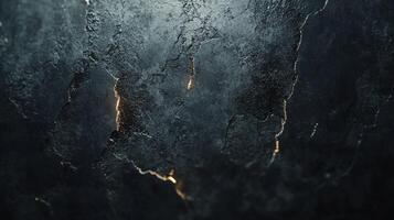 Textures of a cracked wall illuminated by subtle light photo