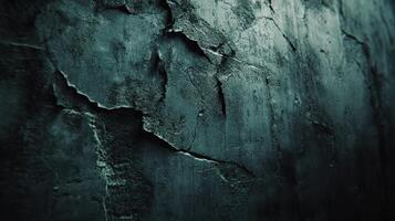 Cracked concrete wall captures texture and depth in urban setting photo