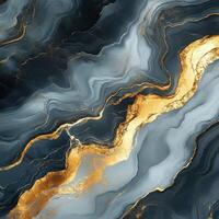 Elegant abstract pattern with gold and dark tones photo