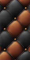 Textured leather design in dark and warm tones photo