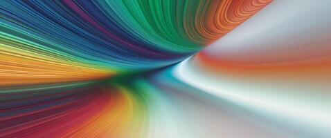 Abstract rainbow background with a blurred effect photo
