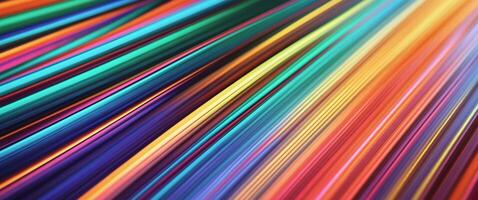 Abstract background with colorful lines photo