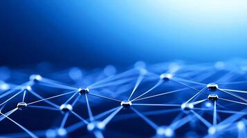 Global network connection, digital technology, abstract background, data visualization, website banner photo
