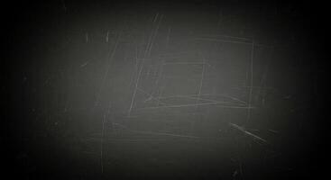 A black background with a chalkboard and some scratches photo