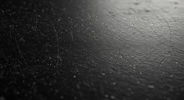 Black and white photo of a metal surface