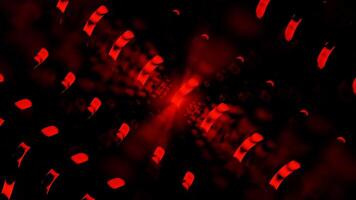 A red and black background with many red lights video
