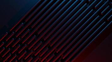 Red and Blue Gradient Line Seamless Loop with Geometric Abstract Design and Dynamic Flow in 3D Animation Loop Animation video