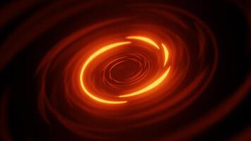 A red and orange swirl in the dark video