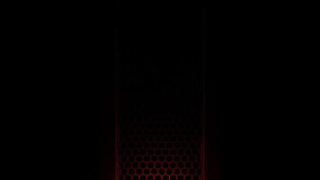 Dark Red Honeycomb Mesh Geometric Abstract Design with Dynamic Depth and Modern Flow in 3D Animation Loop Animation video