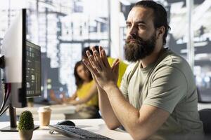 IT specialist developing and maintaining machine learning APIs solving complex problems. Back end developer training predictive models capable of handling tasks such as natural language processing photo