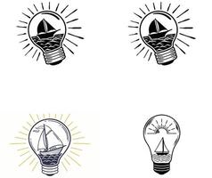 Connection, and Creative Thinking for Future Technologies. vector