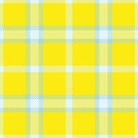 Modern Seamless Tartan in Dusty Pale Grey tones Fabric Design vector