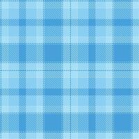 Dark Robin's Egg Blue Seamless Tartan with Metallic Azure accents Fabric Design vector