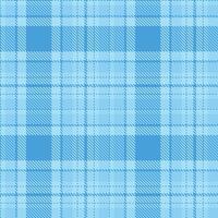 Modern Seamless Tartan in Metallic Azure tones Fabric Design vector