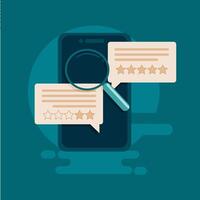 How to use customer reviews to improve your business vector