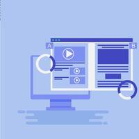 How to create a landing page vector
