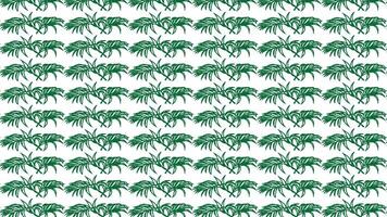 leaves pattern background. green leaves pattern background. vector