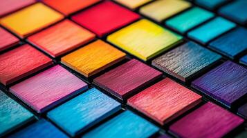A colorful background, featuring a wide range of vibrant colors and gradients. 6 photo