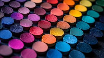 A colorful background, featuring a wide range of vibrant colors and gradients. 7 photo