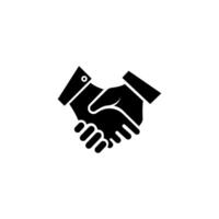 Handshake Icon Partnership, Deal, Agreement, Collaboration, Unity, Success, Business, Contract, Team vector