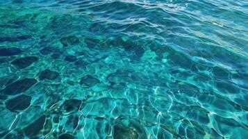 Shimmering Waters of the Tropics texture background photo