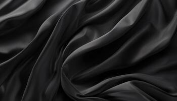 Draped Fabric Shows Textured Surface photo