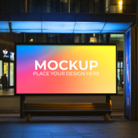Easy-to-Customize Billboard Mockup for Branding Projects psd