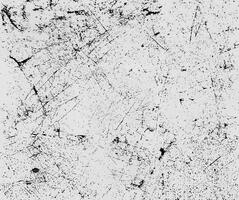 Abstract grunge scratched texture with black and white tones, perfect for backgrounds or overlays. vector