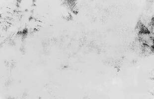 Abstract grunge texture with faded patterns and black and white tones, ideal for backgrounds or overlays. vector