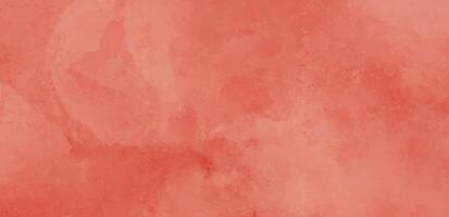 Soft red watercolor texture with subtle gradients and brush strokes. Ideal for design projects. vector