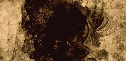 Abstract dark grunge texture with distressed stains and vintage tones, ideal for backgrounds and overlays. vector