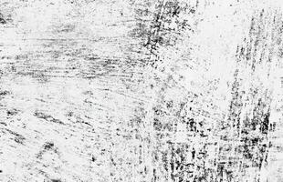Distressed black and white grunge texture with scratches, noise, and rough patterns for backgrounds. vector